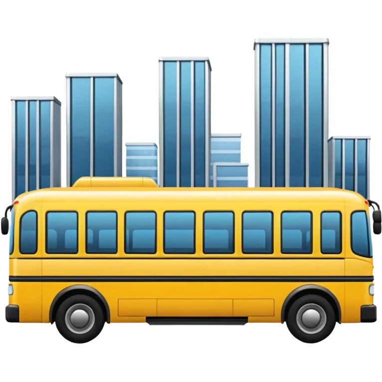 create a bus emoji