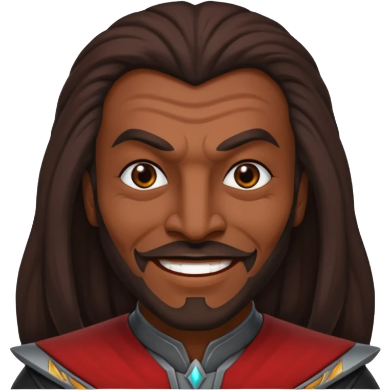 😏 this emoji but as a klingon emoji