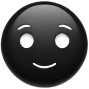 simple dot minimal centered emoji