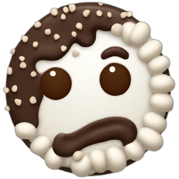 Dutch chocolate sprinkle emoji