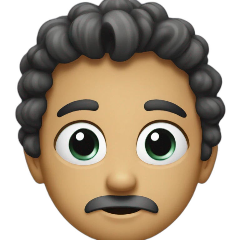 Attitude face emoji