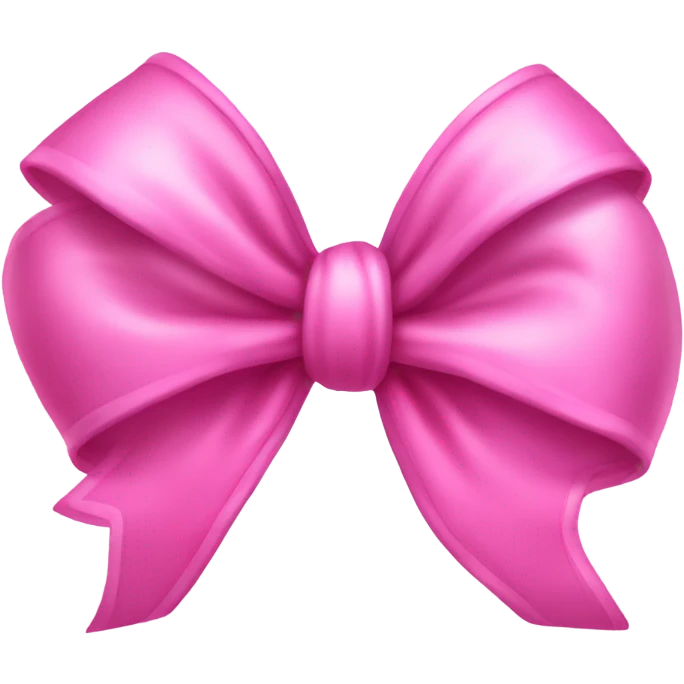 pink bow emoji