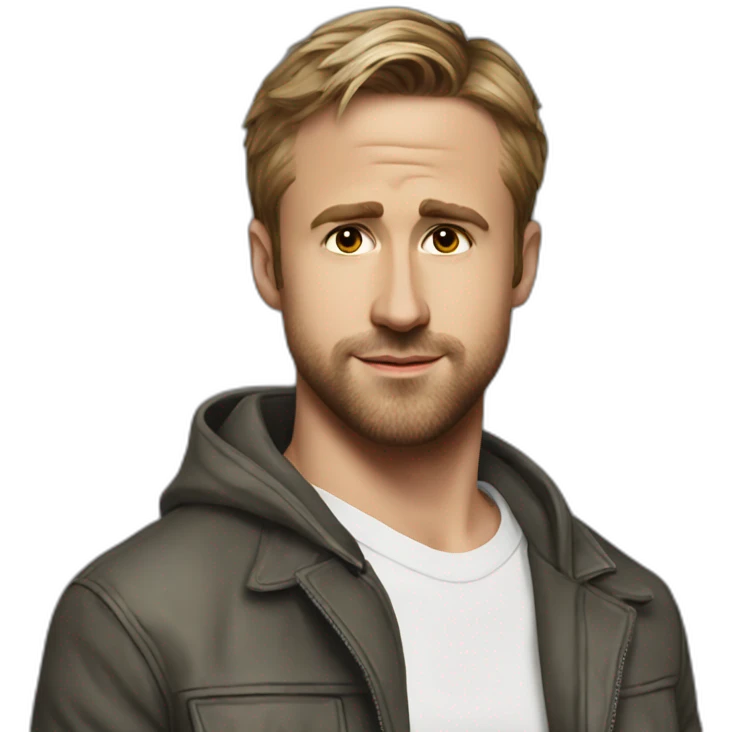 One , Ryan Gosling gigachad emoji