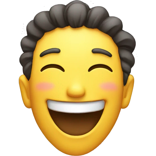 face laughing happy emoji
