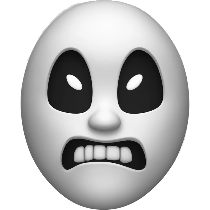 Scream mask  emoji