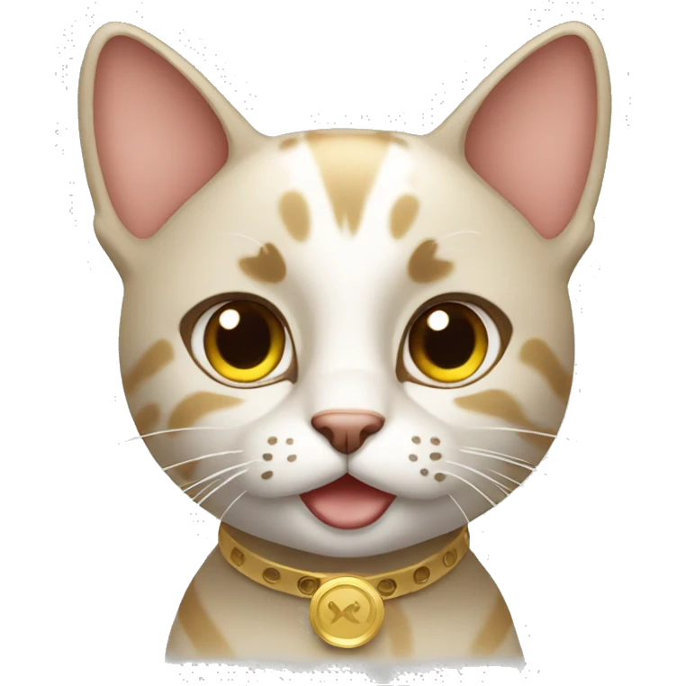 rich cat blogger with youtube gold button emoji