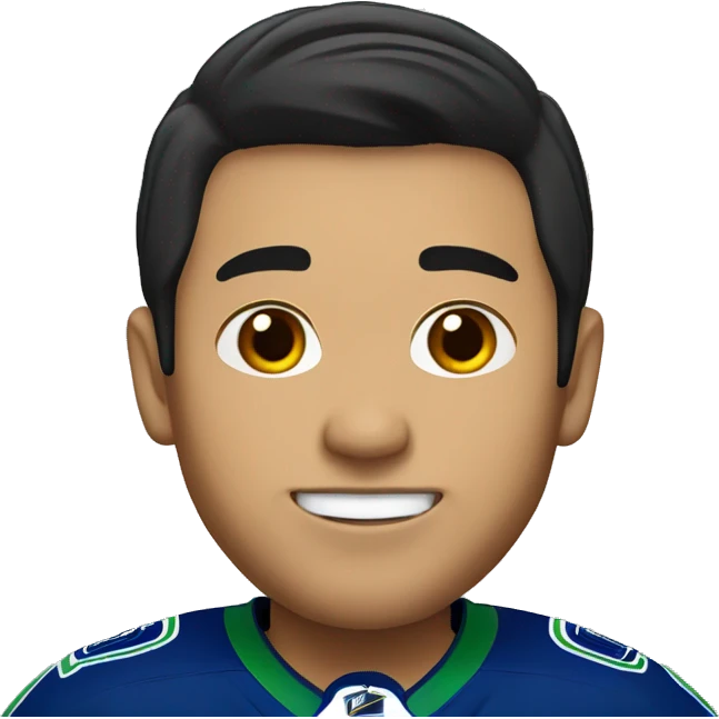 Vancouver Canucks, asian guy emoji