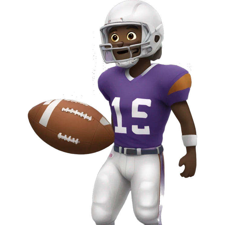 dag with football emoji