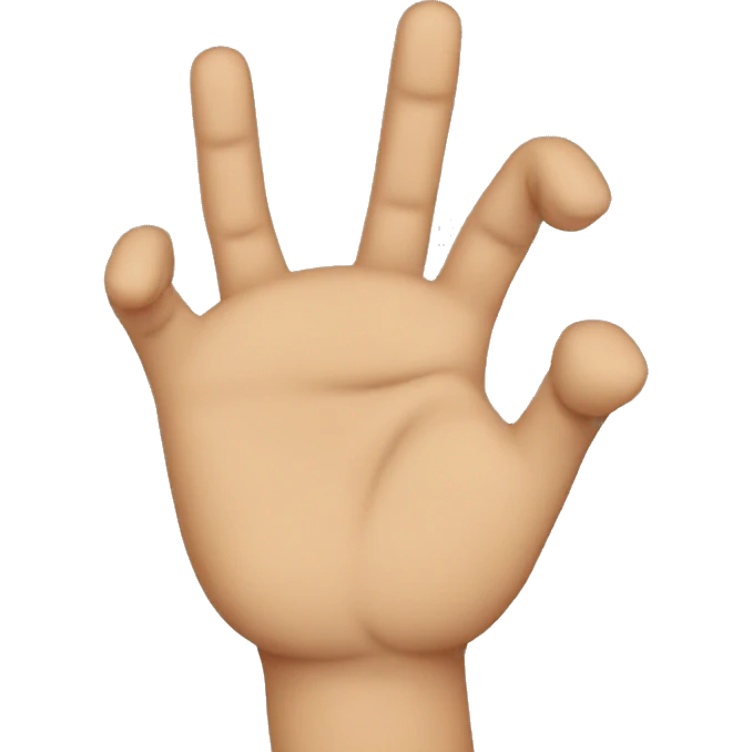 20 fingers emoji