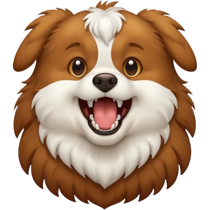 Dog rawr emoji