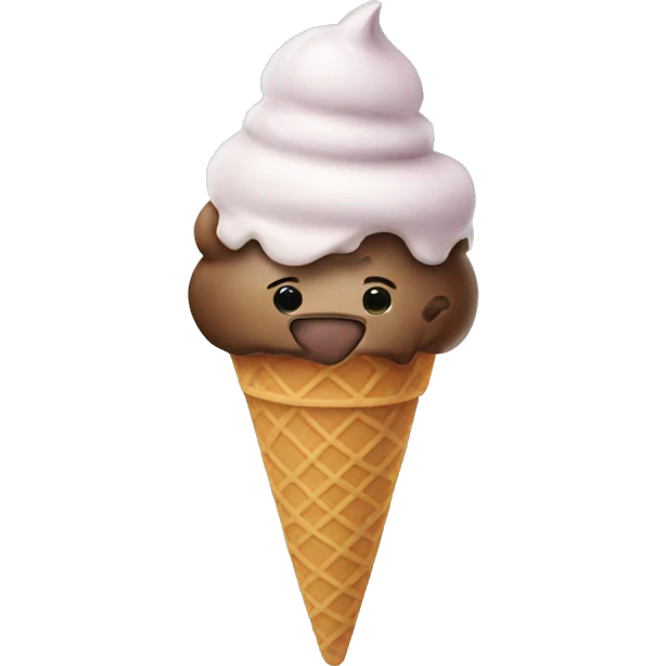 ice cream emoji