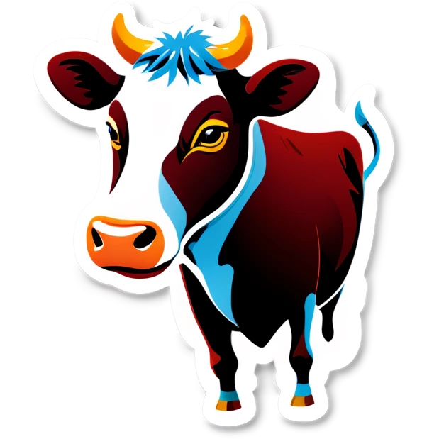 Holey cow emoji