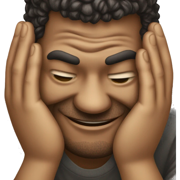 Laughing facepalming  emoji