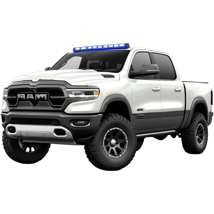 2021 ram 1500 with overland build emoji