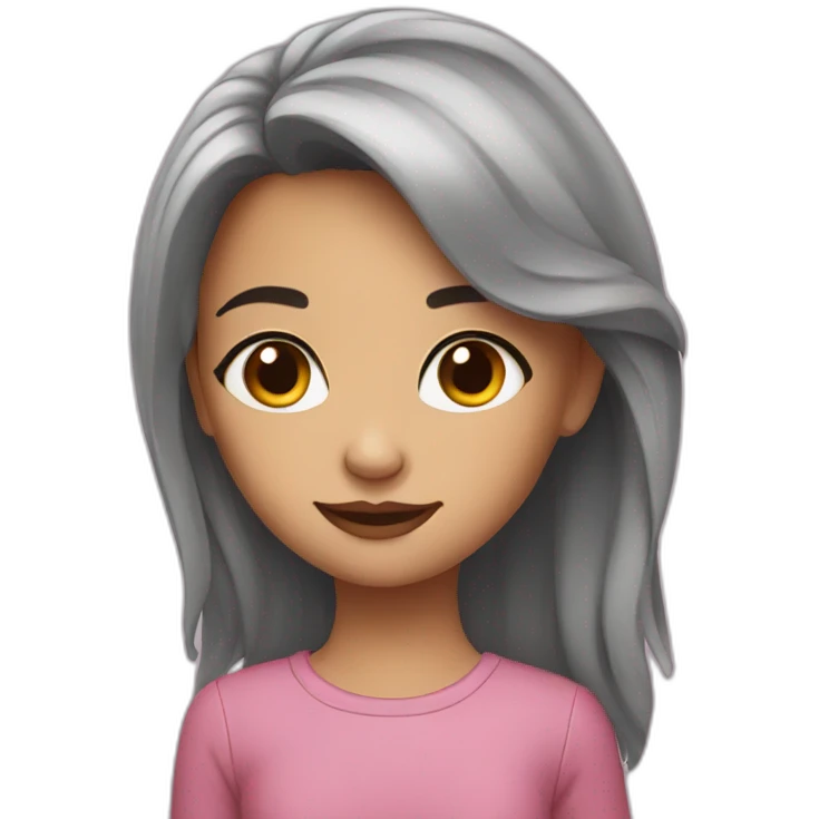Sweet girl Natalie emoji