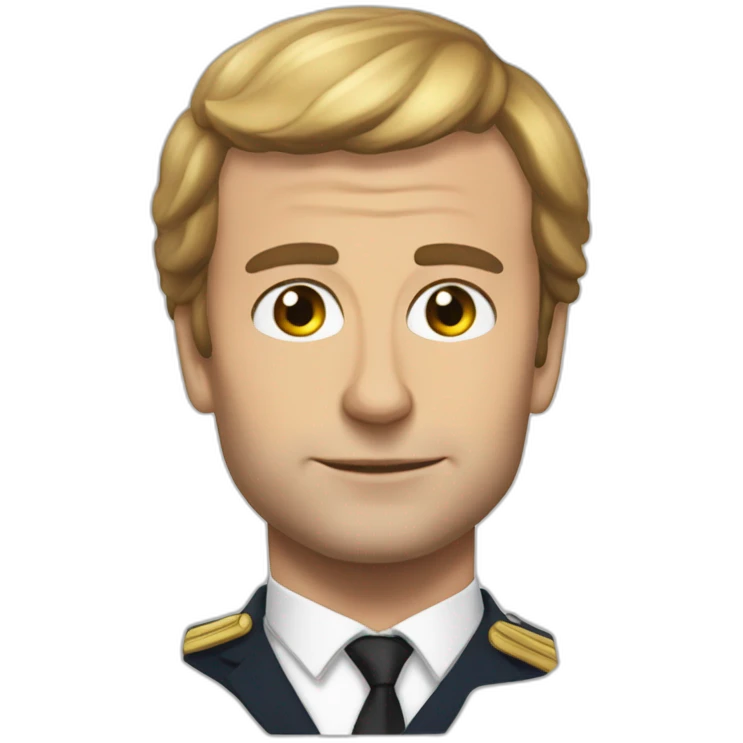 Macron sur Brigitte emoji