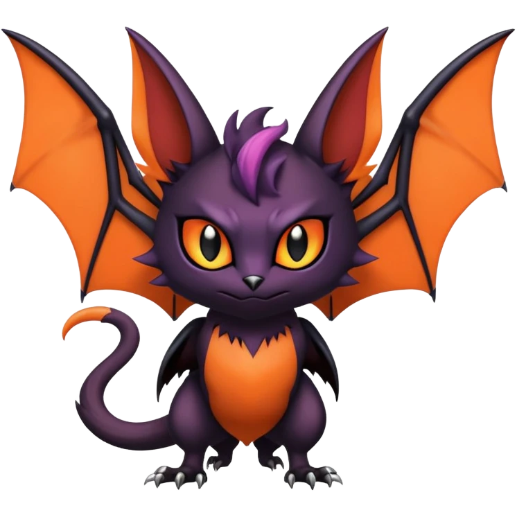 Noibat-Noivern-Litten-Hybrid-Creature emoji