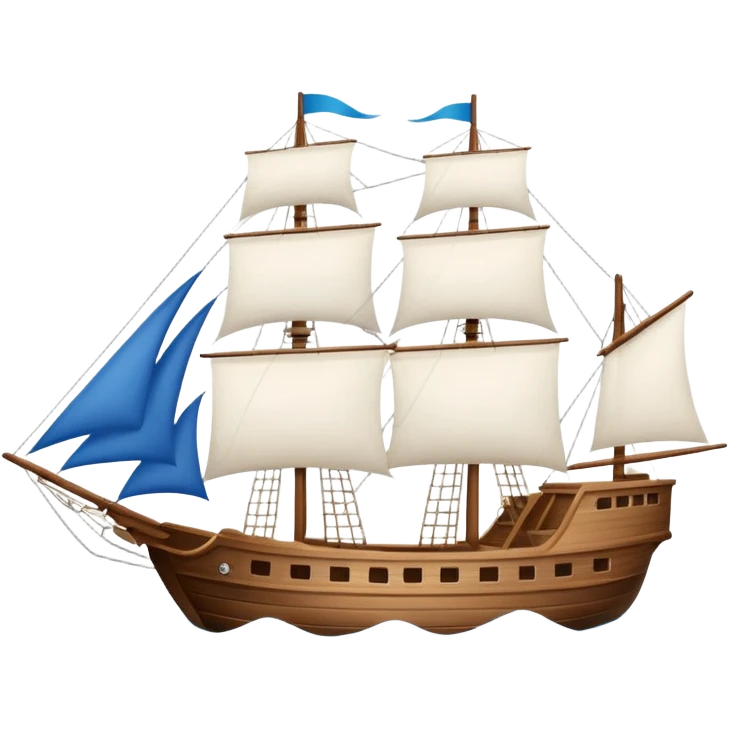 un barco navegando emoji