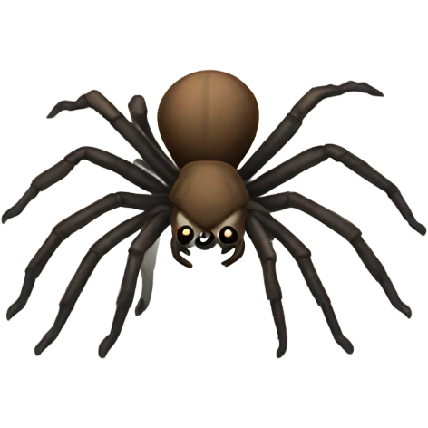 tarantula spider emoji