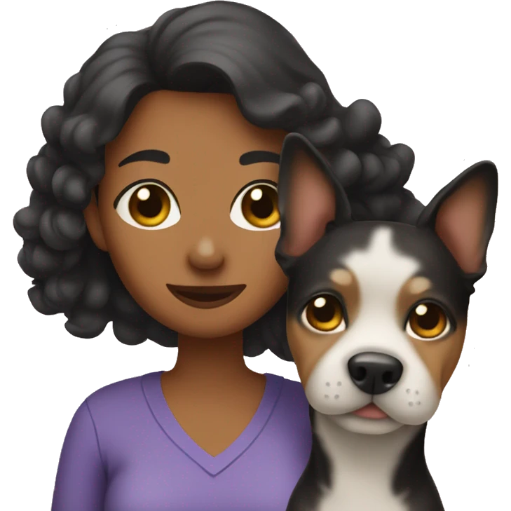 Dog mom emoji
