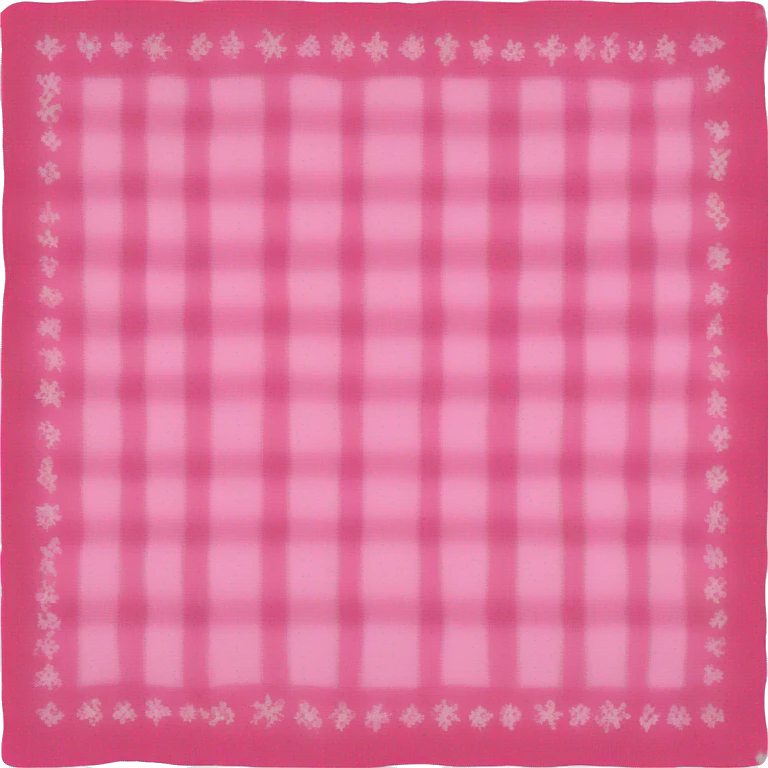Pink Christmas blanket  emoji