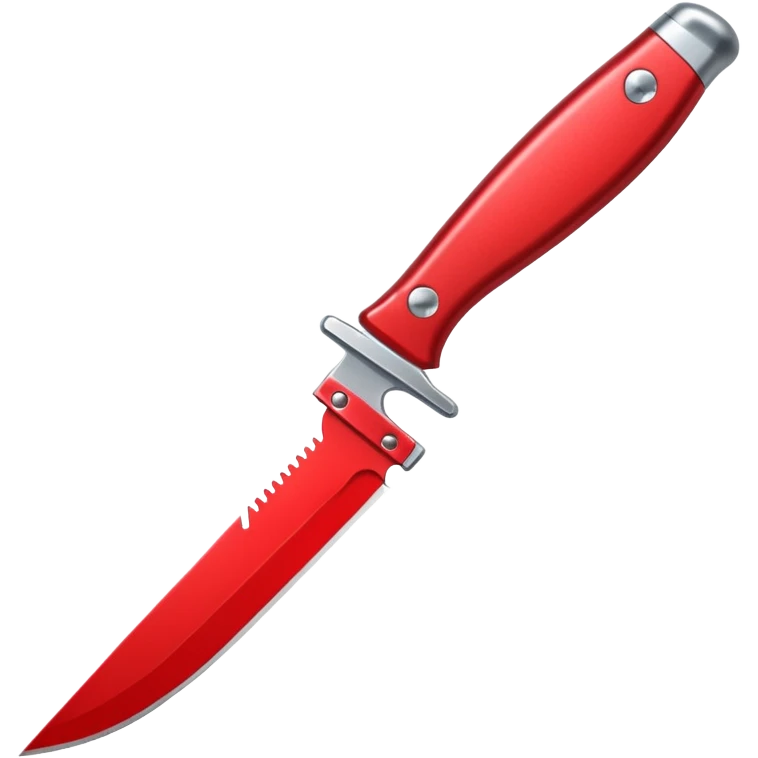 Knife with ribbon emoji