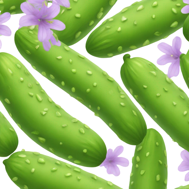 Pretty pickle emoji