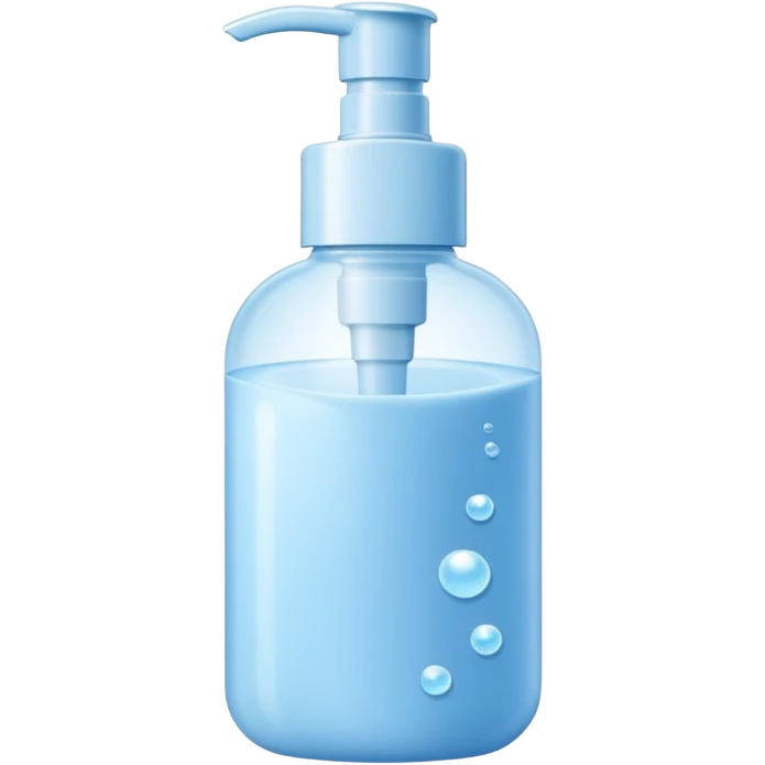 Bubble skin care product emoji