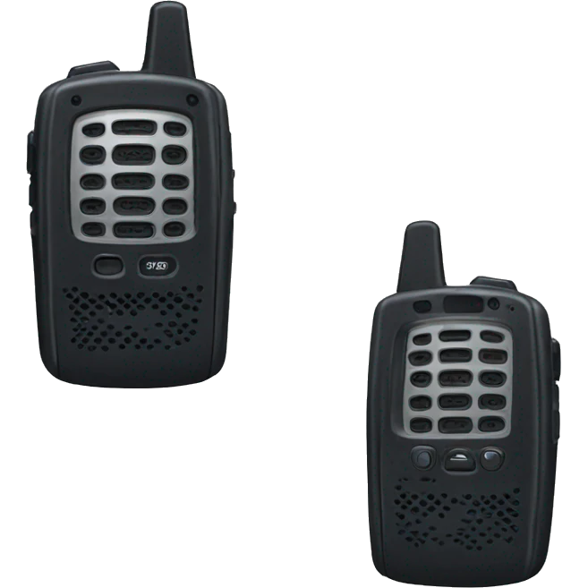 Walkie talkie emoji
