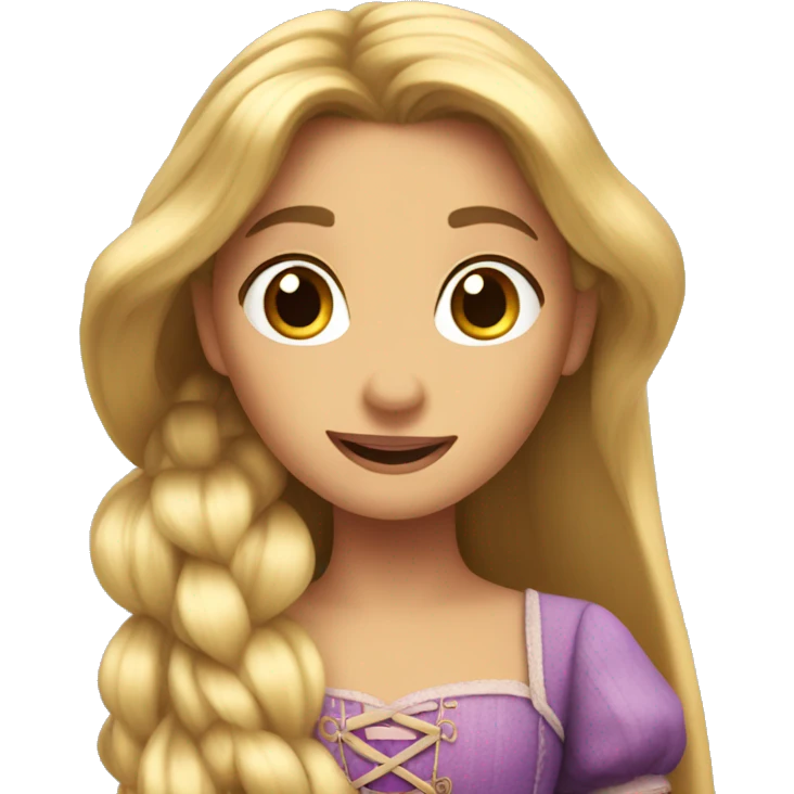 rapunzel emoji