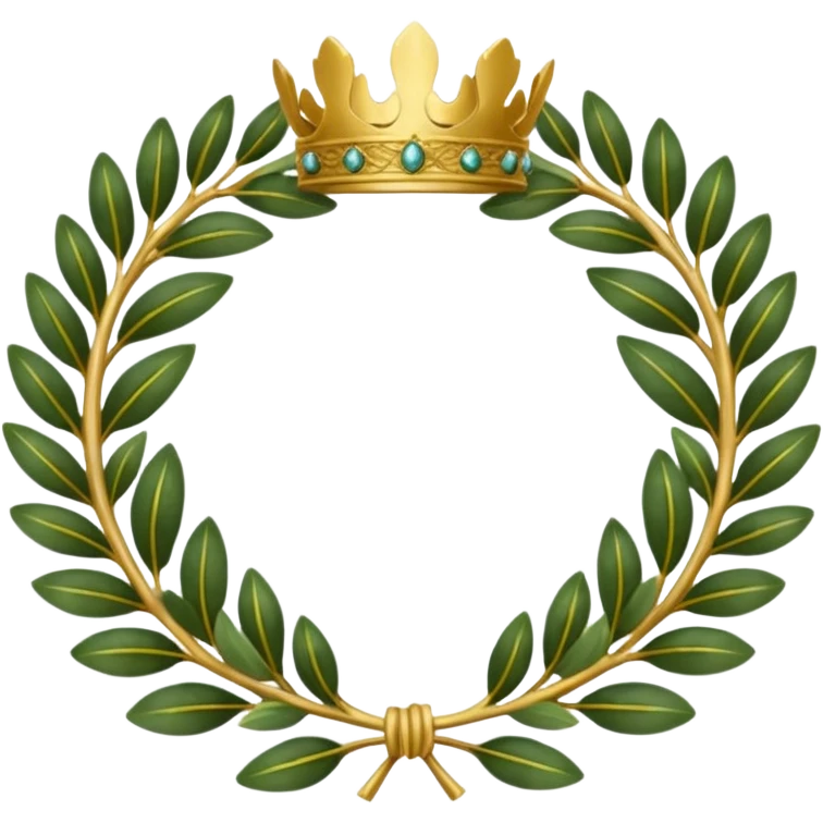 The number that took 23 place was decorated with an imperial laurel wreath emoji