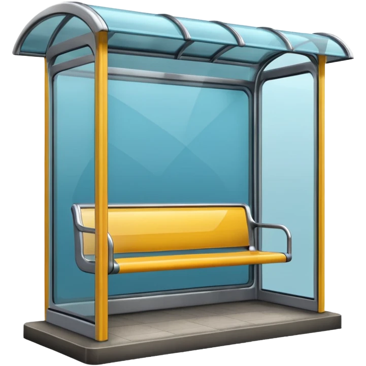 bus Shelter emoji