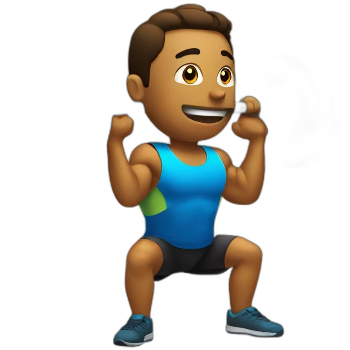 weight lifting emoji