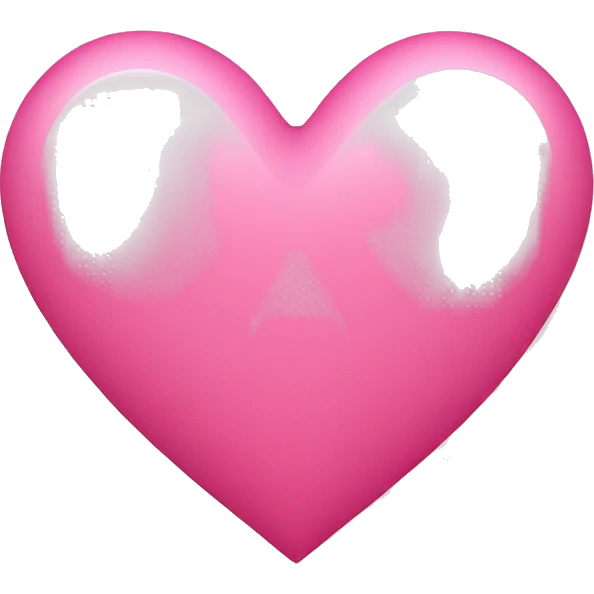 Pink heart emoji
