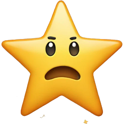 Half star emoji