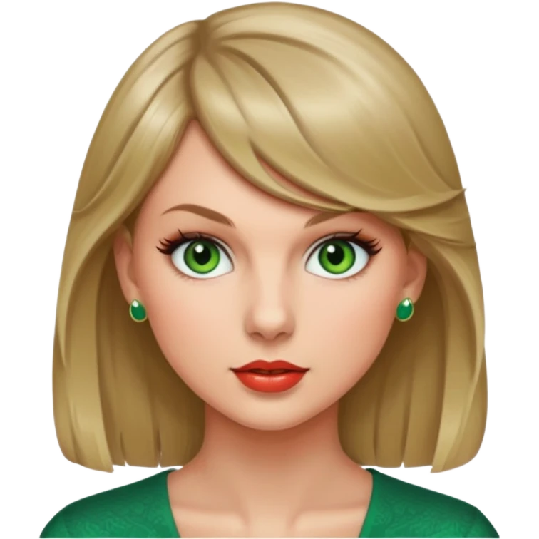 taylor swift green eyes emoji