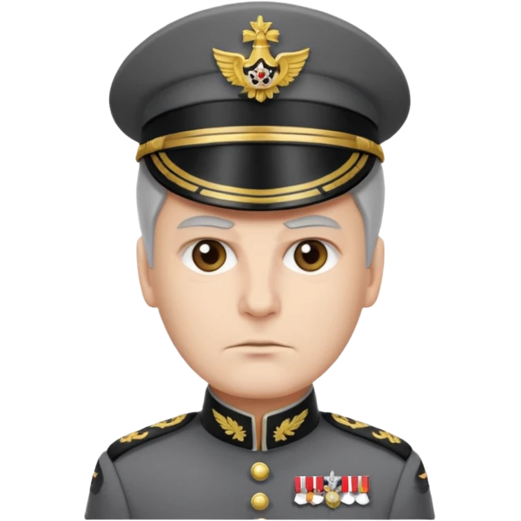 An emoji for discord of an Imperial Commander in something 90% like star wars emoji