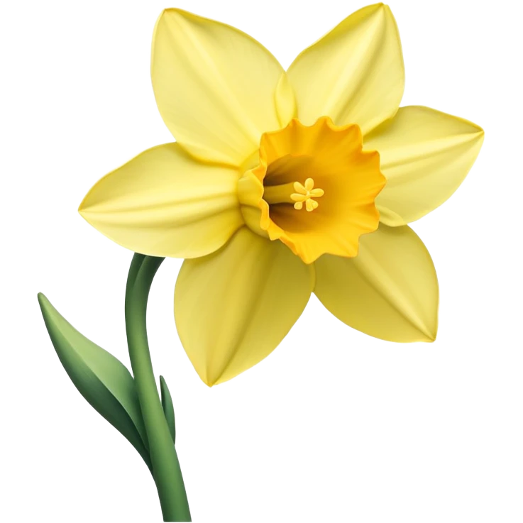 daffodil flower emoji