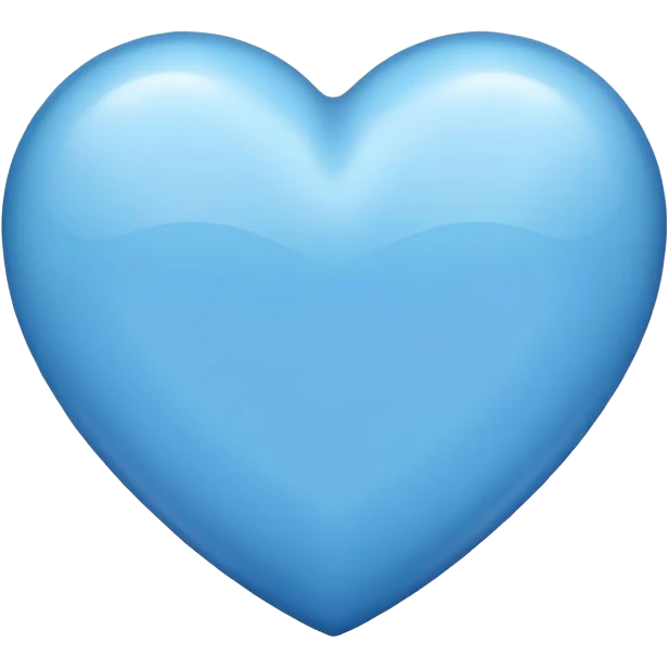 blue heart emoji