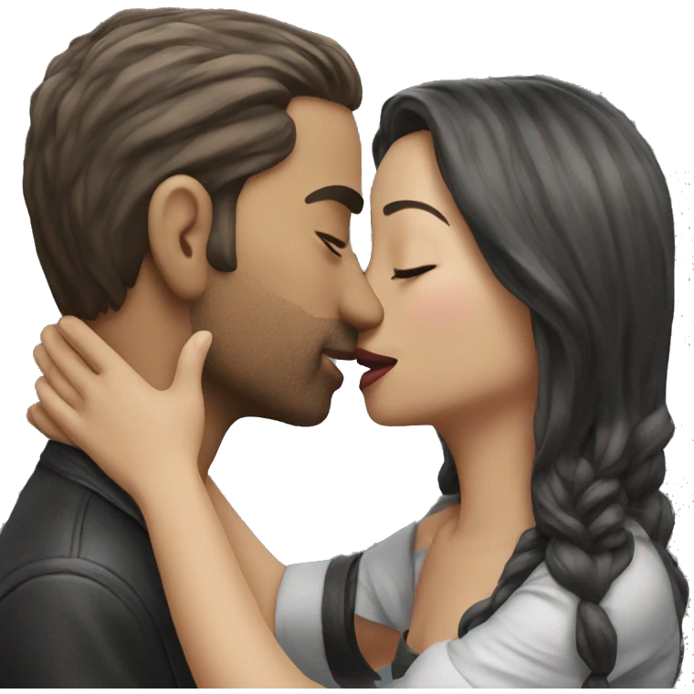 kiss-kiss emoji