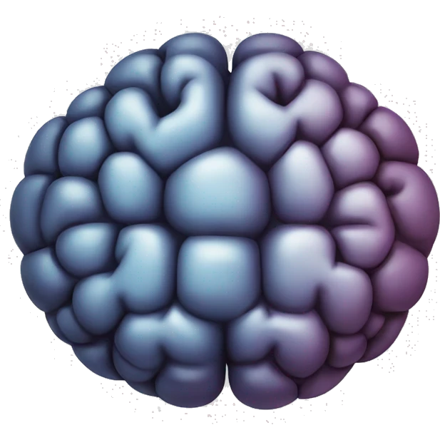 brain molecule emoji