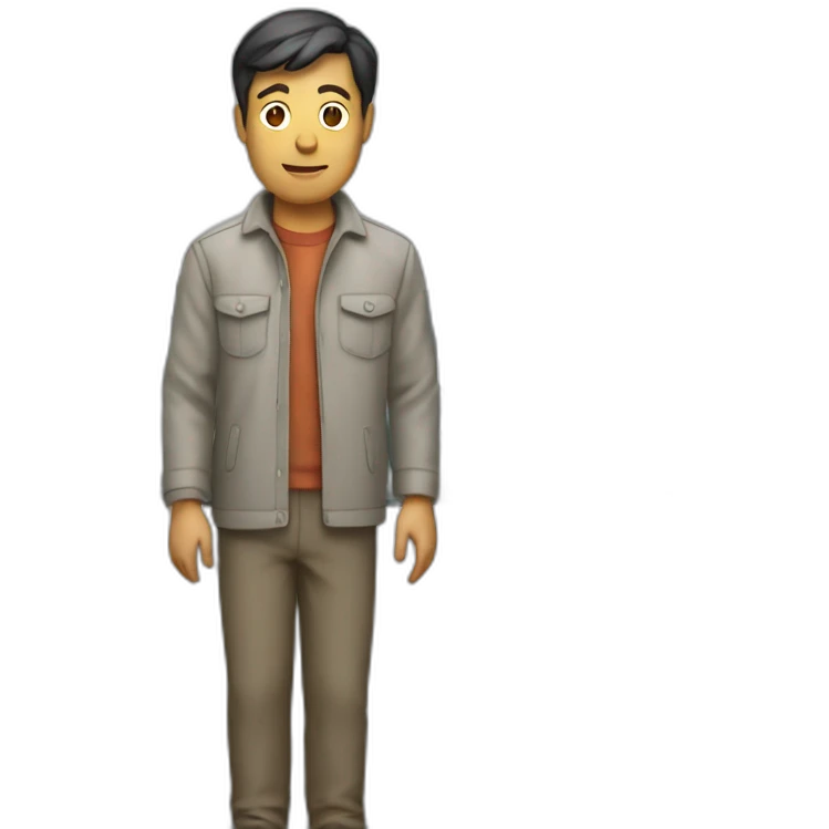 man with car  emoji