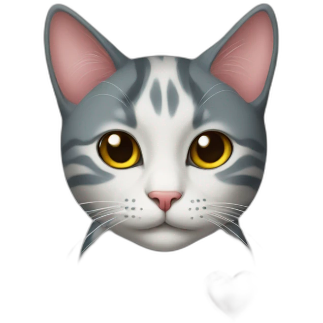 Cat and heart emoji