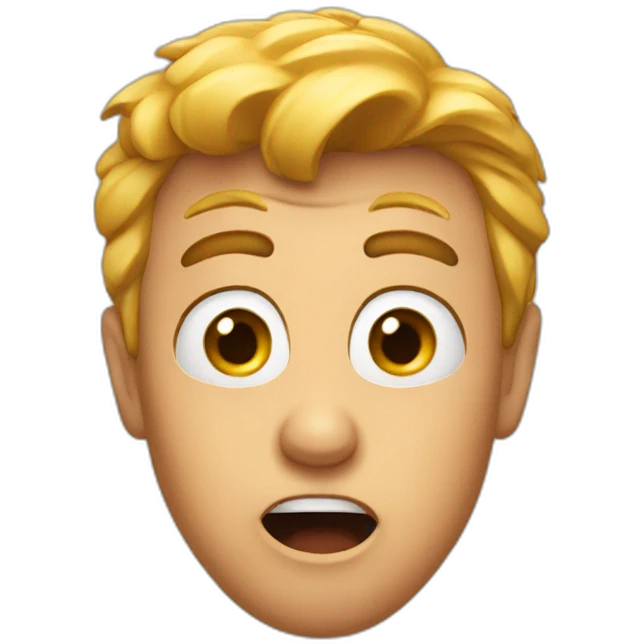 surprised emoji