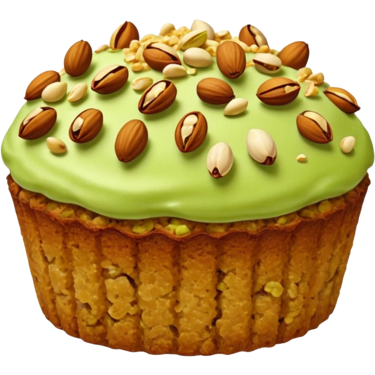Pistachio Crumble Cakes emoji
