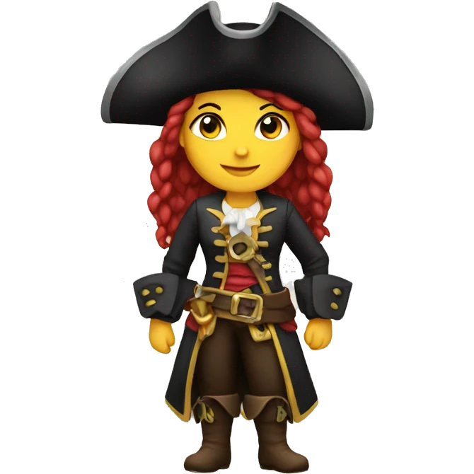 Pirate female emoji