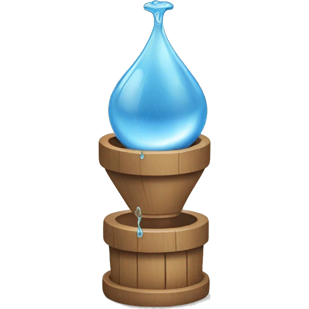telegram with water plumb emoji