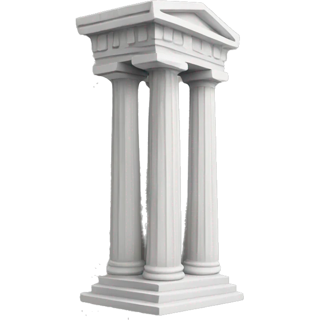 Greek column emoji