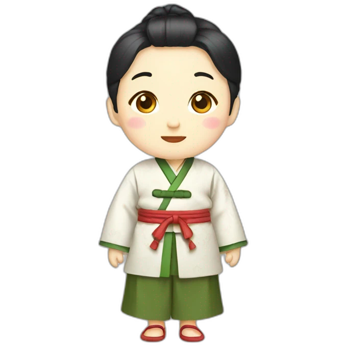 korean traditional clothes emoji