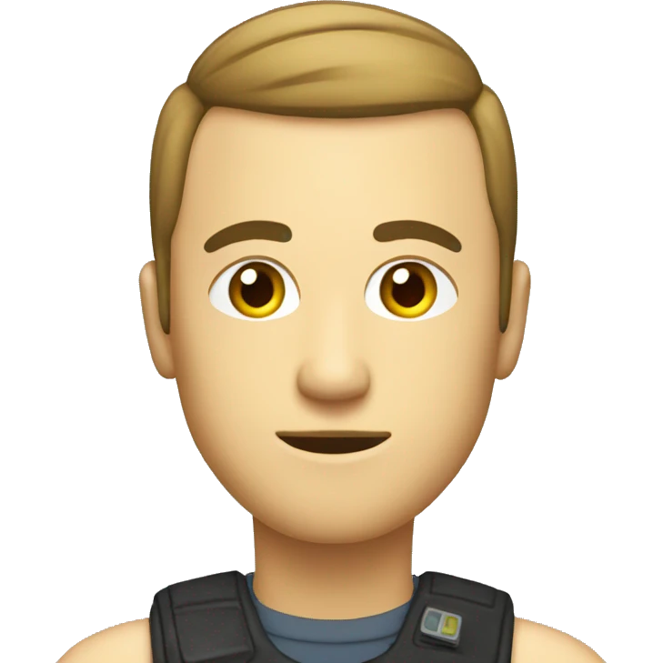 PC with html code on screen emoji